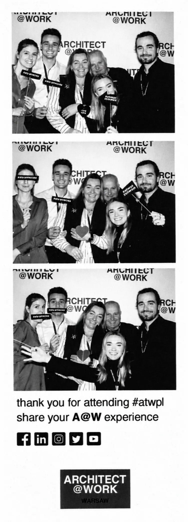 The Duraj's Wood team at Architect@Work in Warsaw