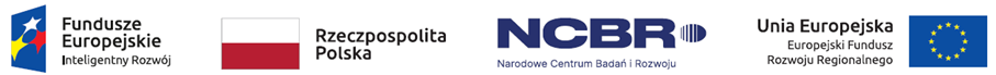 Fundusze Europejskie, Rzeczpospolita Polska, Narodowe Centrum Badań i Rozwoju, Unia Europejska