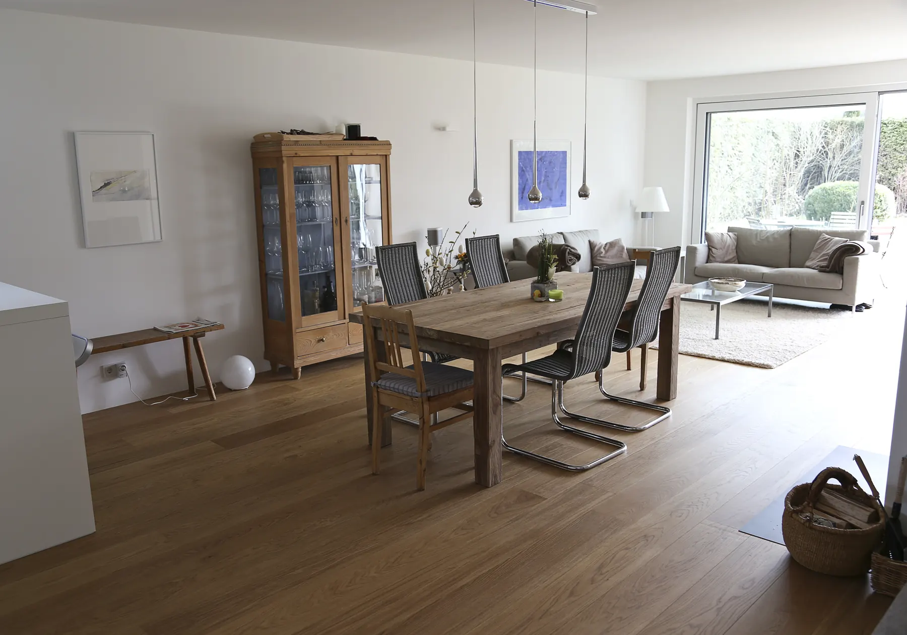 European Oak floorboards in a residence in Bavaria