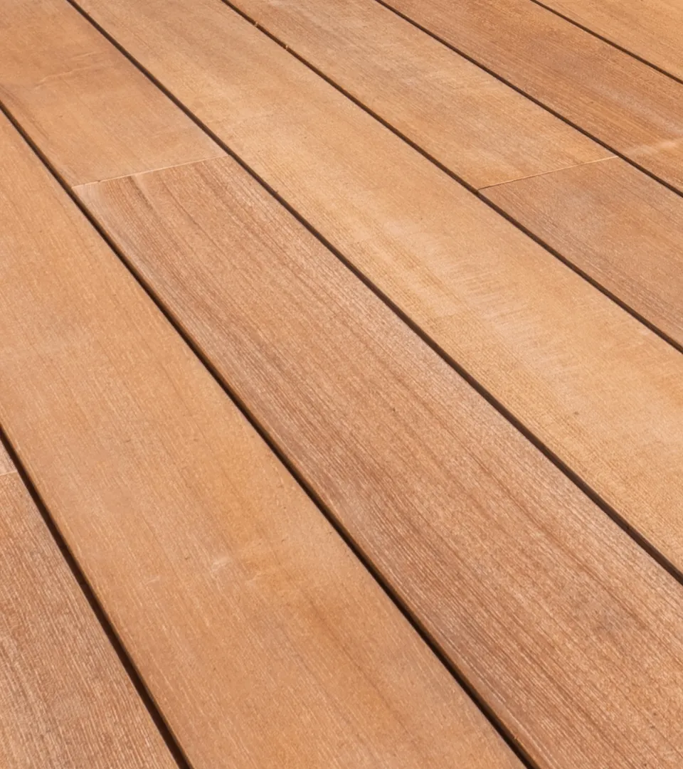Teak decking boards