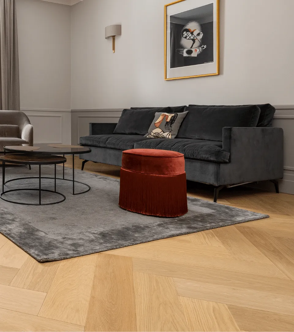 Oak herringbone